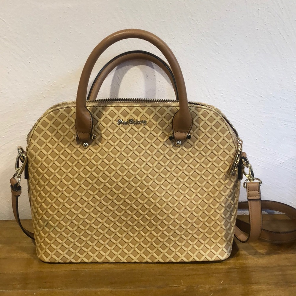 Shoe bakery waffle cone bowler bag